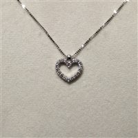 Collana Fanton Gioielli Donna COLLANE DIAMANTI in Oro bianco Diamante COOR-292-52